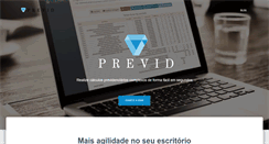 Desktop Screenshot of previd.com.br